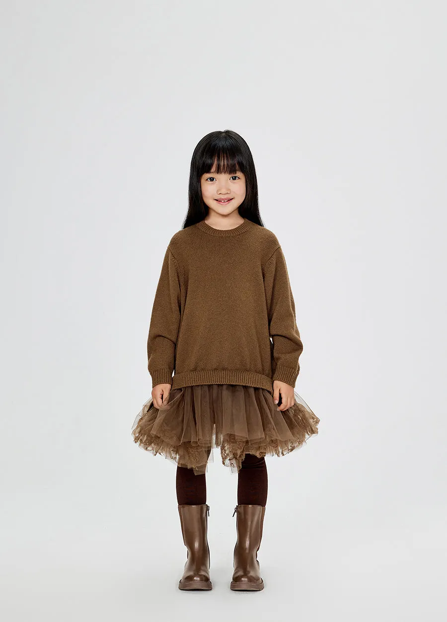 Dress / jnby by JNBY Relaxed Wool Tulle Dress