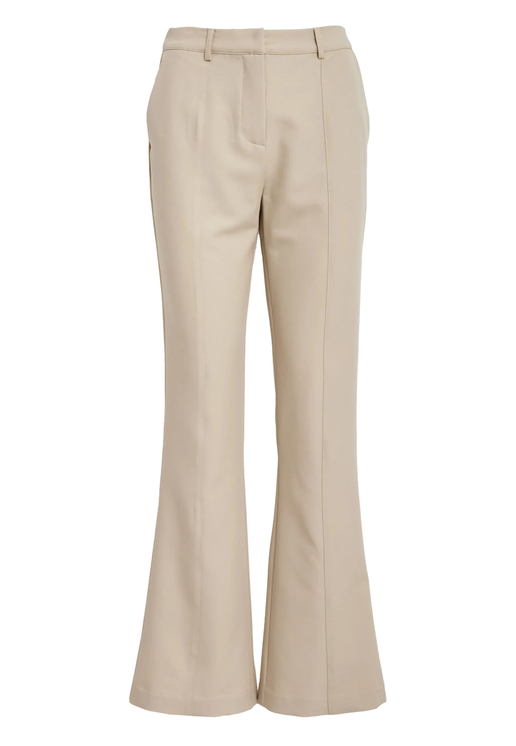 DSDolly Mid Waisted Flared Pant - Feather Gray