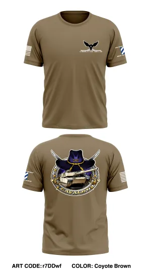 E TRP, 5-7 CAV, 1ABCT, 3ID  Store 1 Core Men's SS Performance Tee - r7DDwf