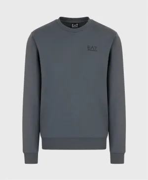 EA7 Emporio Armani 8NPM52 Crew Sweatshirt Iron Gate Grey