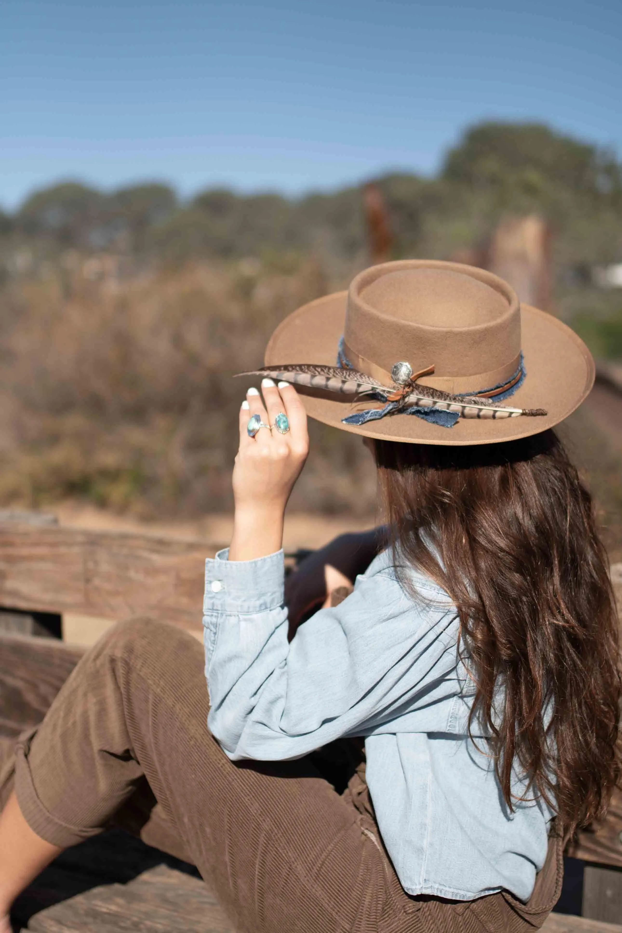 Eagle Hat ~ One of a kind ~ MH018