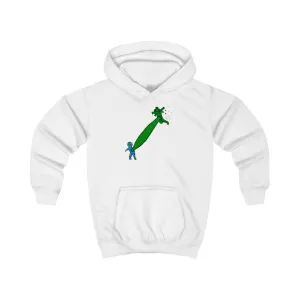 Earth versus Corona virus hoodie for younger kids