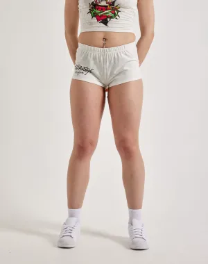 Ed Hardy Cross Heart Booty Shorts