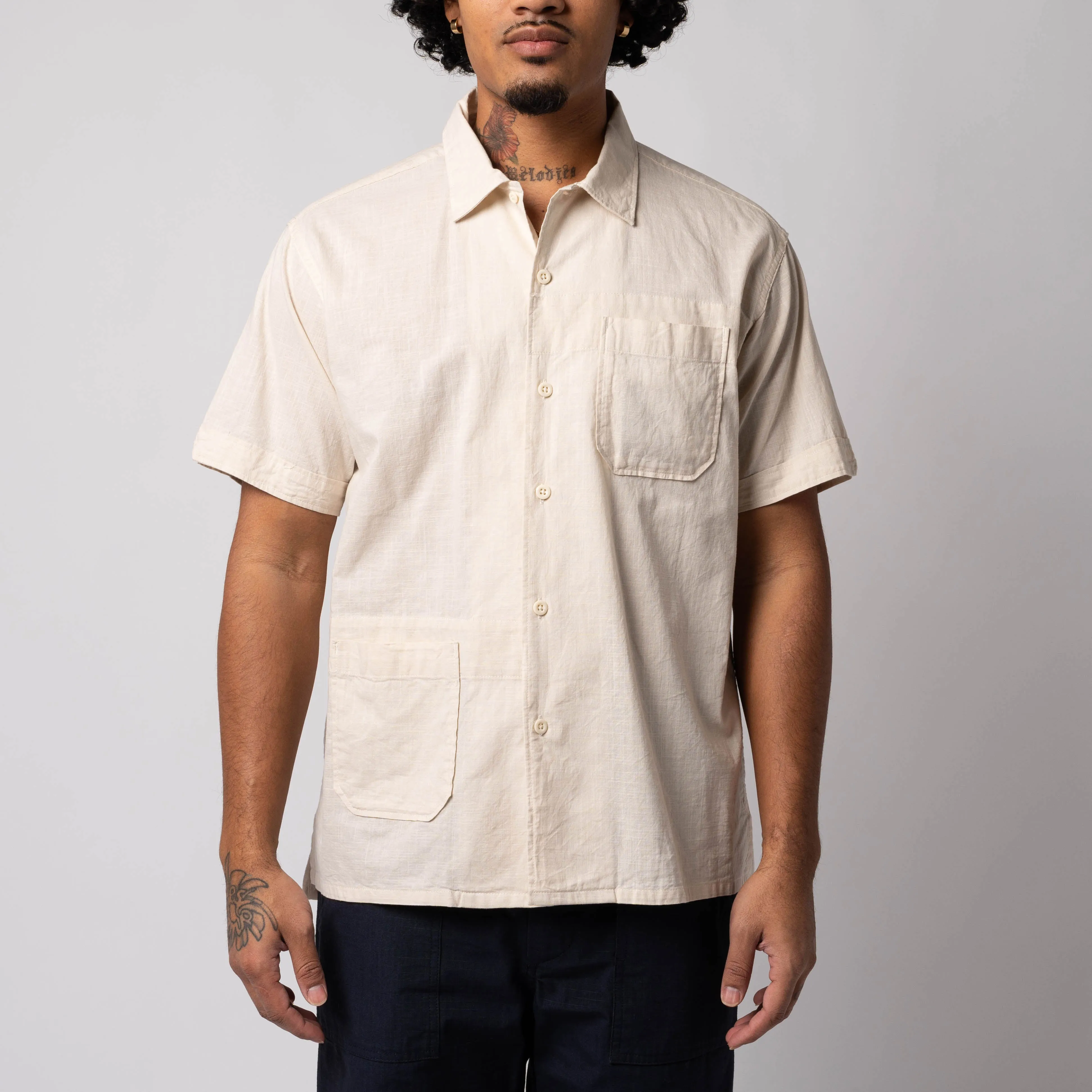 EG Camp Shirt Cotton Handkerchief 24S1A004
