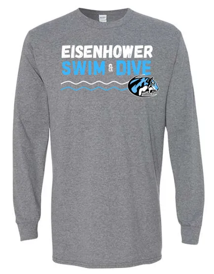 Eisenhower Swim & Dive Grey Long Sleeve