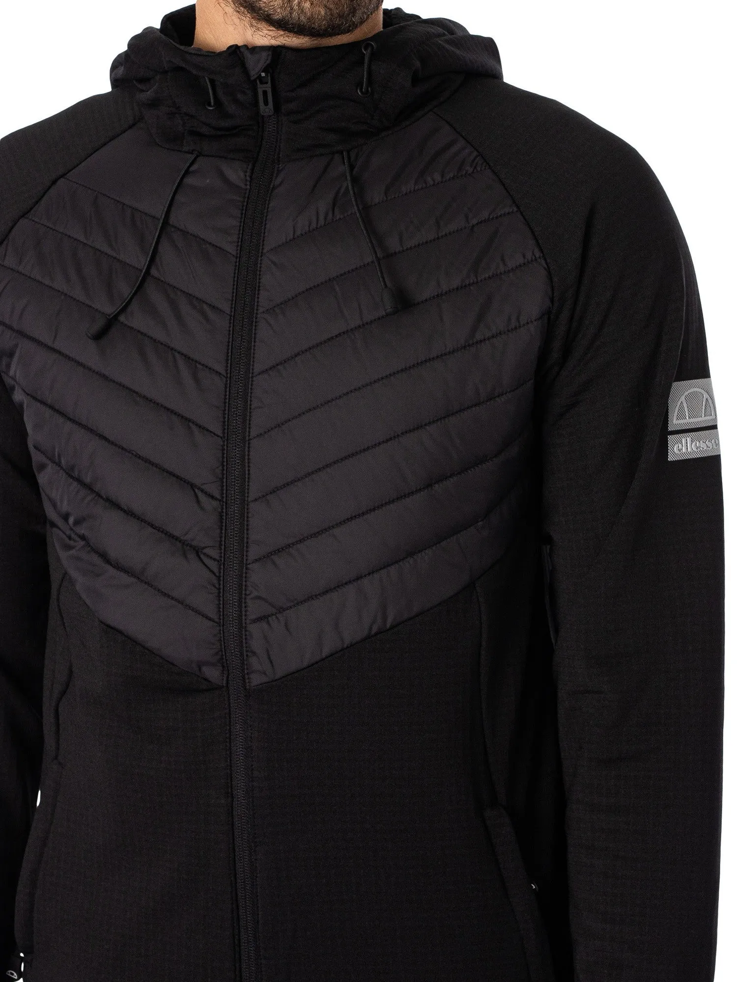 Ellesse Parvlotti Hybrid Jacket Black