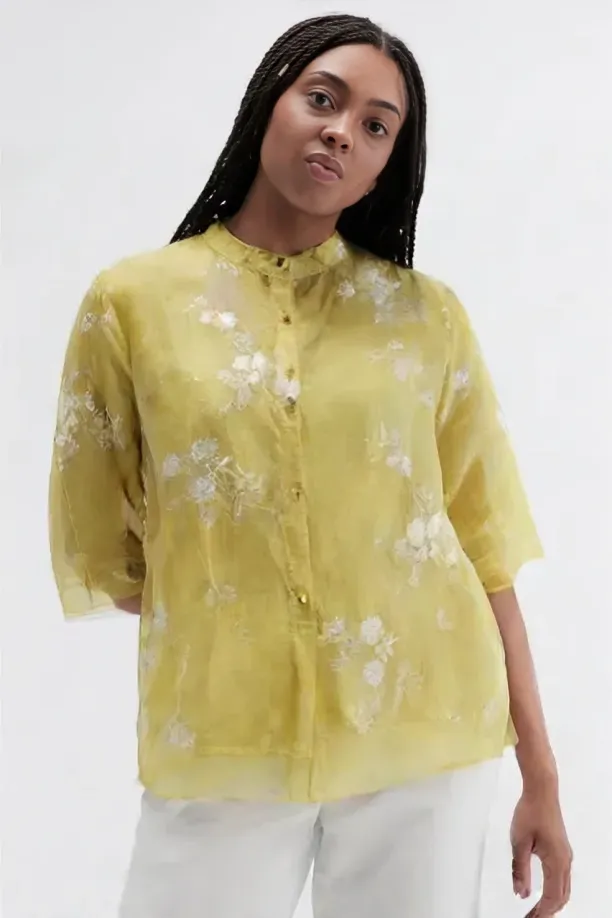 Eloise™ | Elegant Embroidered Blouse