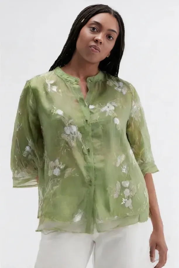 Eloise™ | Elegant Embroidered Blouse