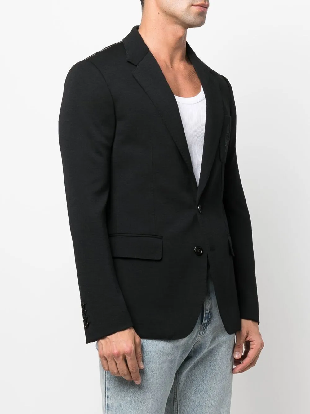 Embroidered Blazer