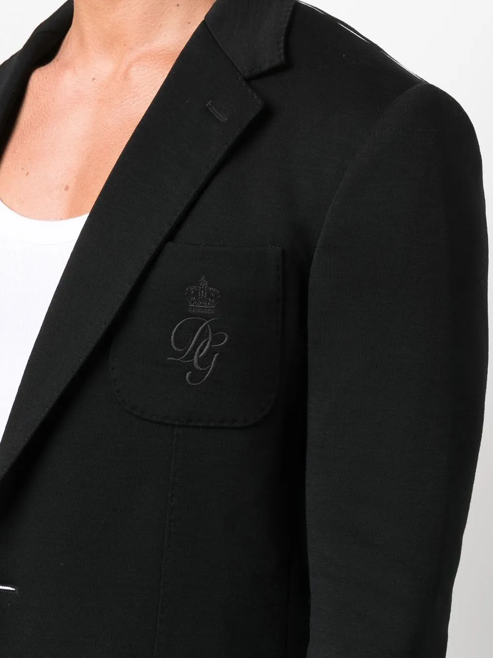 Embroidered Blazer