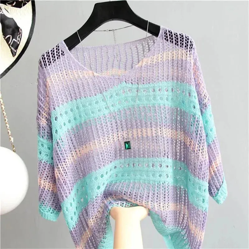 Emelda | Airy Openwork Top