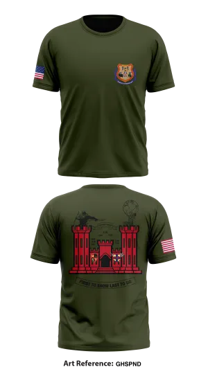 Engineer Platoon Store 1 Core Men's SS Performance Tee - fCVRNd