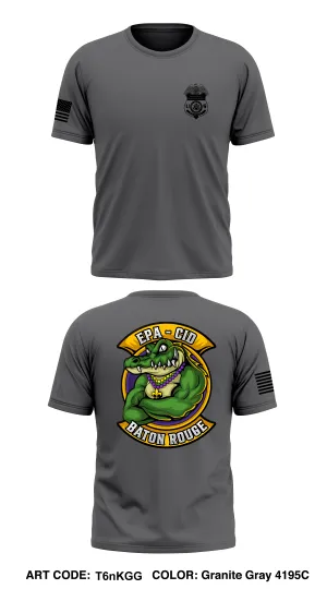 EPA-CID Baton Rouge Resident Office Store 1 Core Men's SS Performance Tee - T6nKGG
