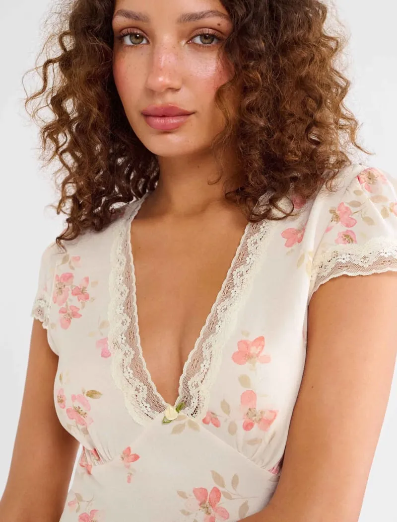 Essex Mini Dress | Whisper Floral
