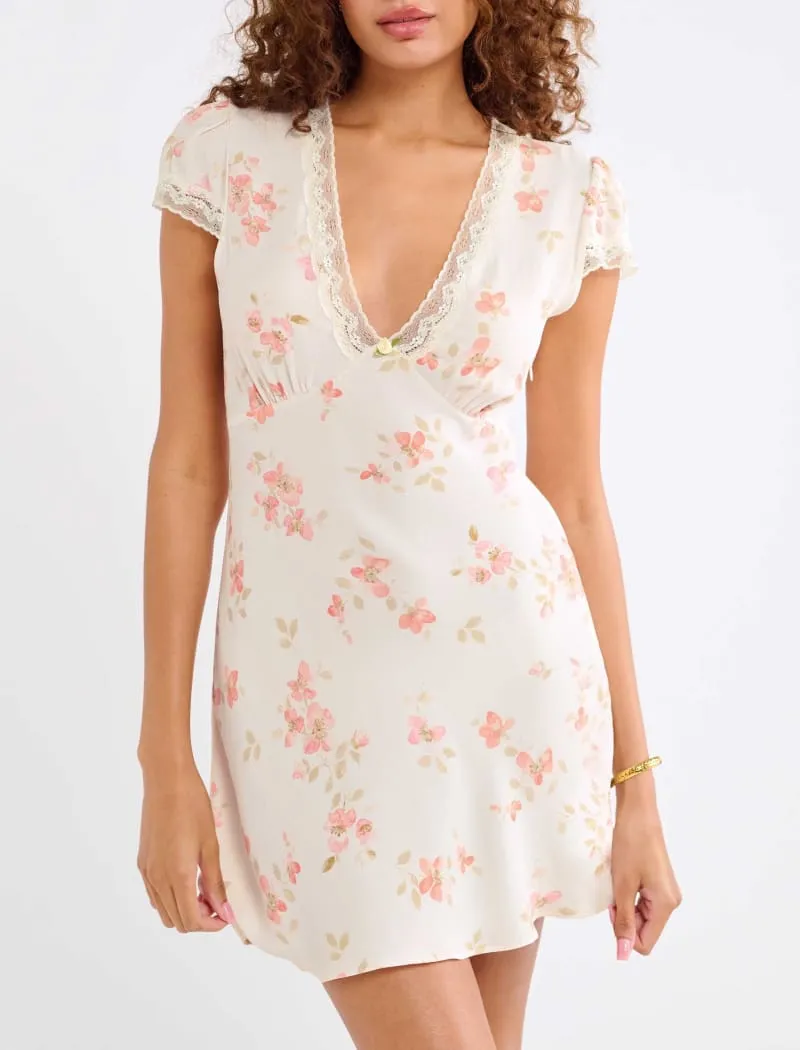 Essex Mini Dress | Whisper Floral