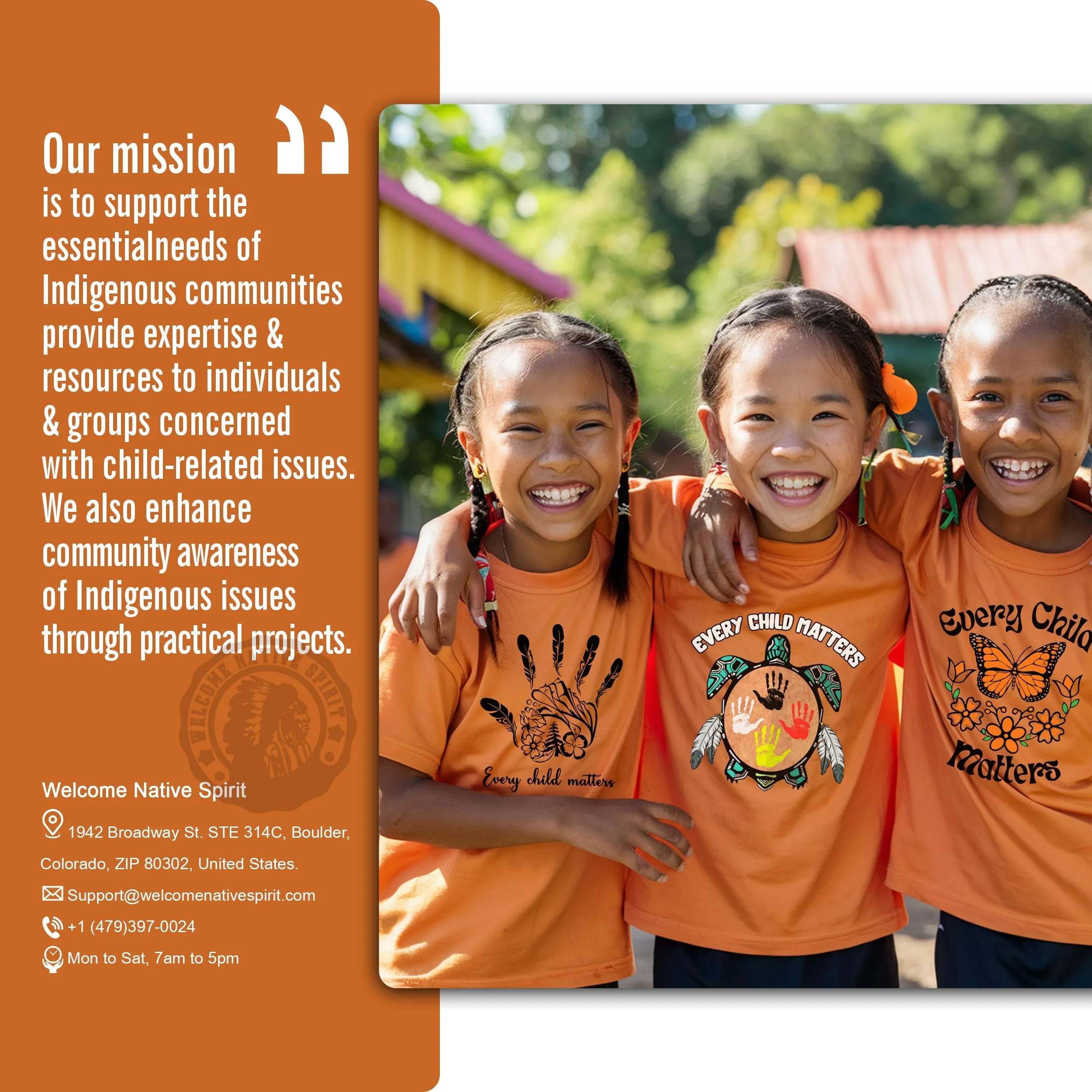 Every Child Matters Children Together Feather For Orange Shirt Day Unisex T-Shirt/Hoodie/Sweatshirt