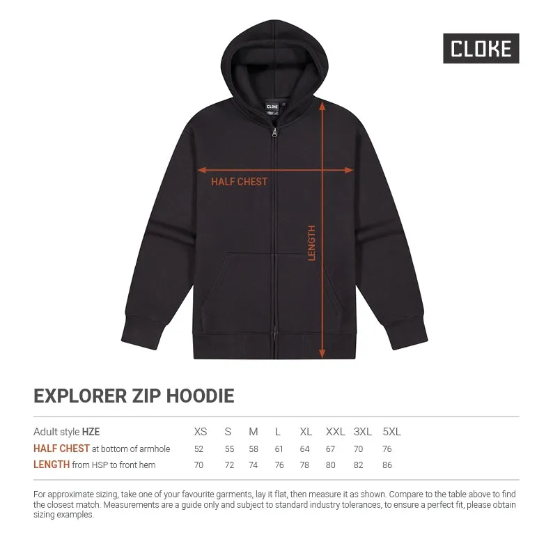 Explorer Zip Hoodie