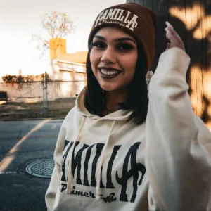 Familia Primero Hoodie (Cream & Chocolate color)