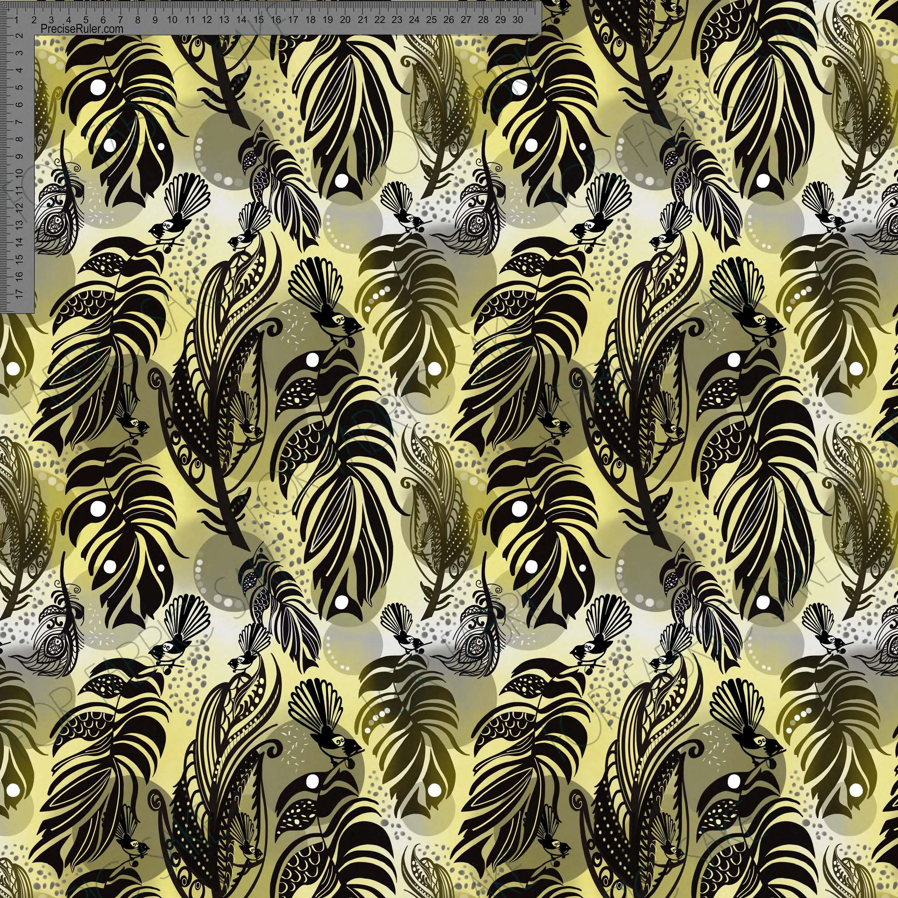 Feather & Fantail- Sarah McAlpine Art- Custom Pre Order