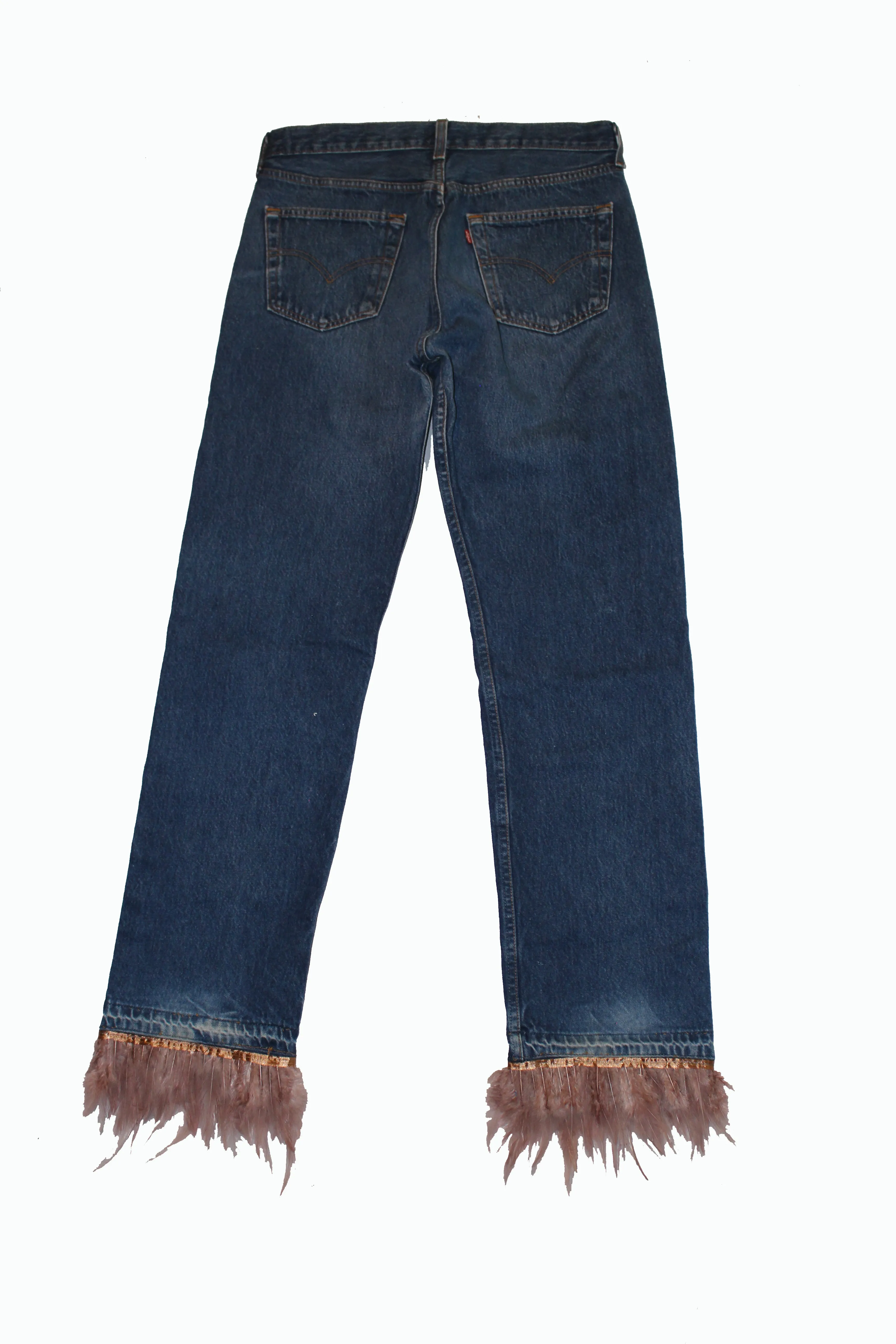 Feather Hem Levis