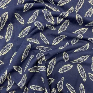 Feather Jersey - Navy