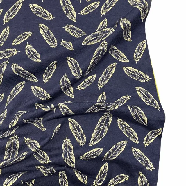 Feather Jersey - Navy