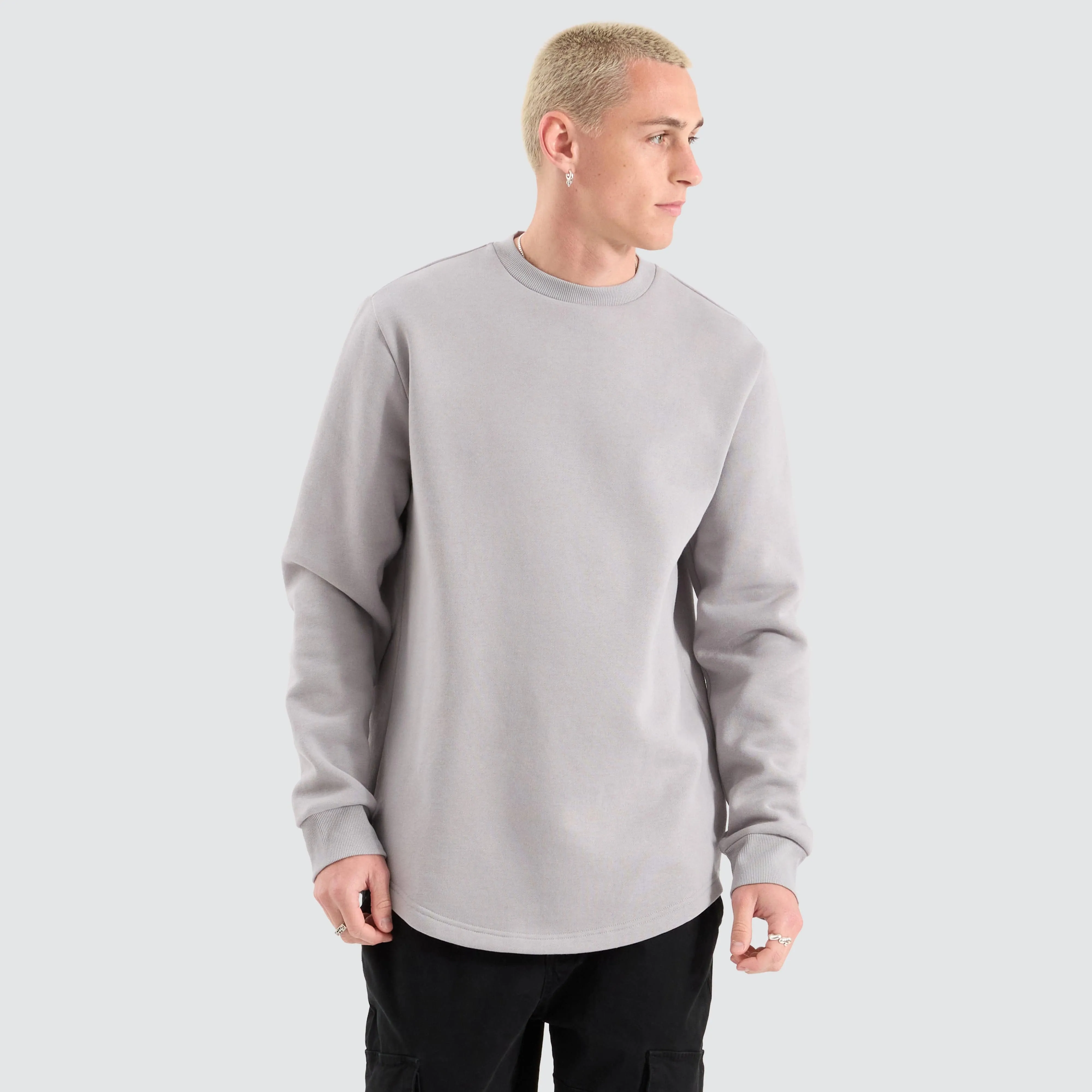 Fernie Dual Curved Sweater Alloy