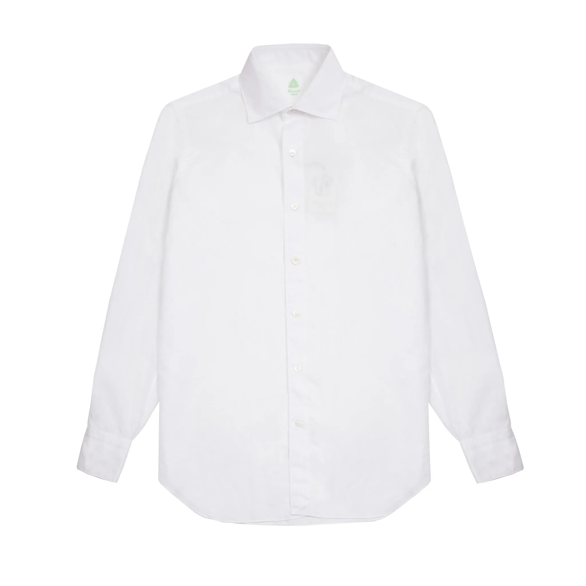 Finamore Gaeta Luigi Cotton/Linen Shirt in White