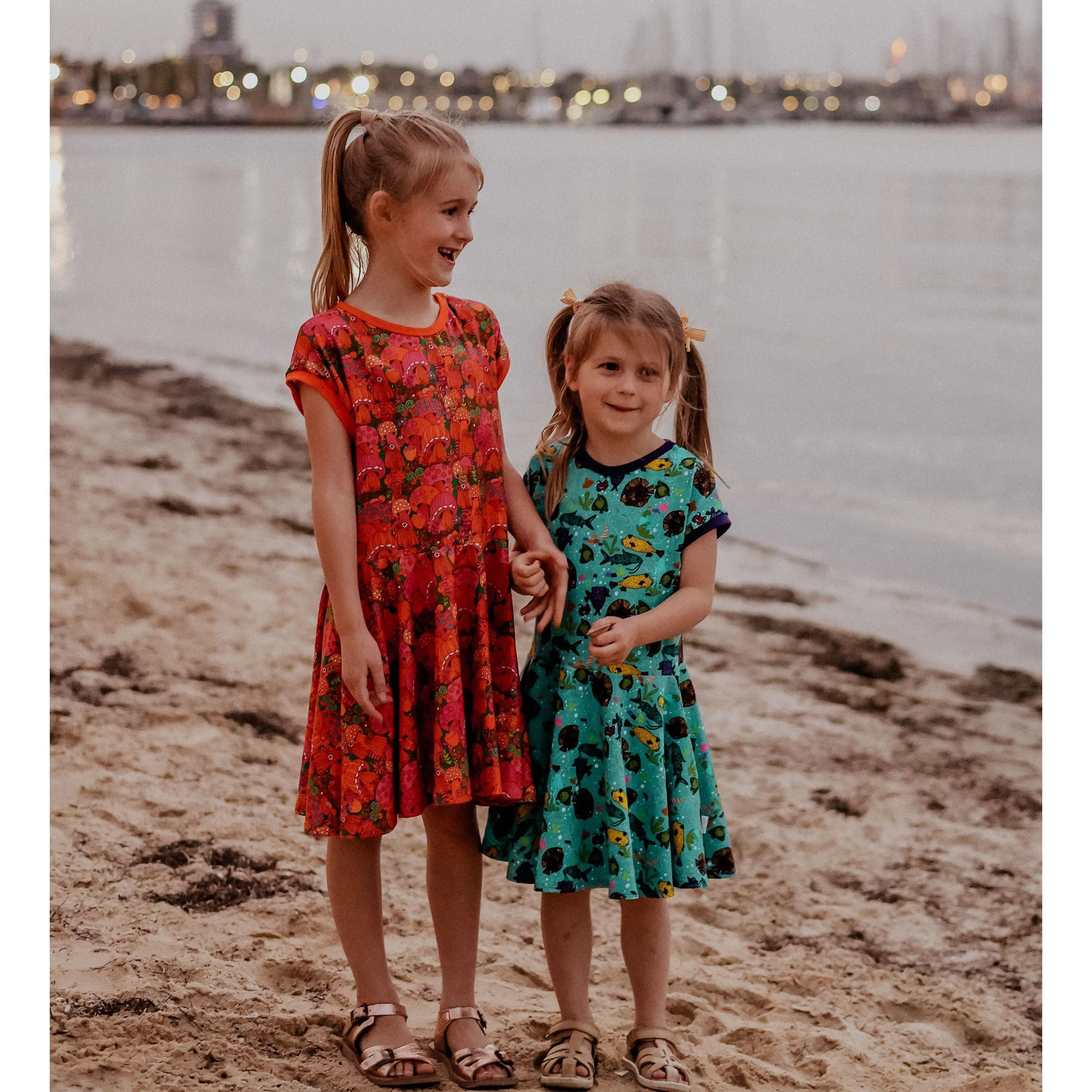 Fish Are Friends Short Sleeve Dress