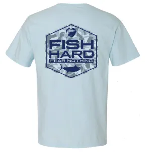 Fish Hard Gear Camo Marlin Tee