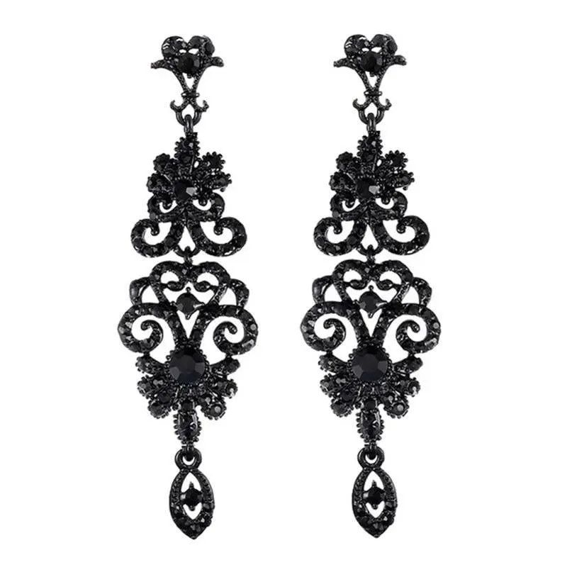 Flapper Gatsby Earrings, 20's rhinestone pearls art deco, 1920's earrings, Bridal, earrings, earrings, vintage, retro