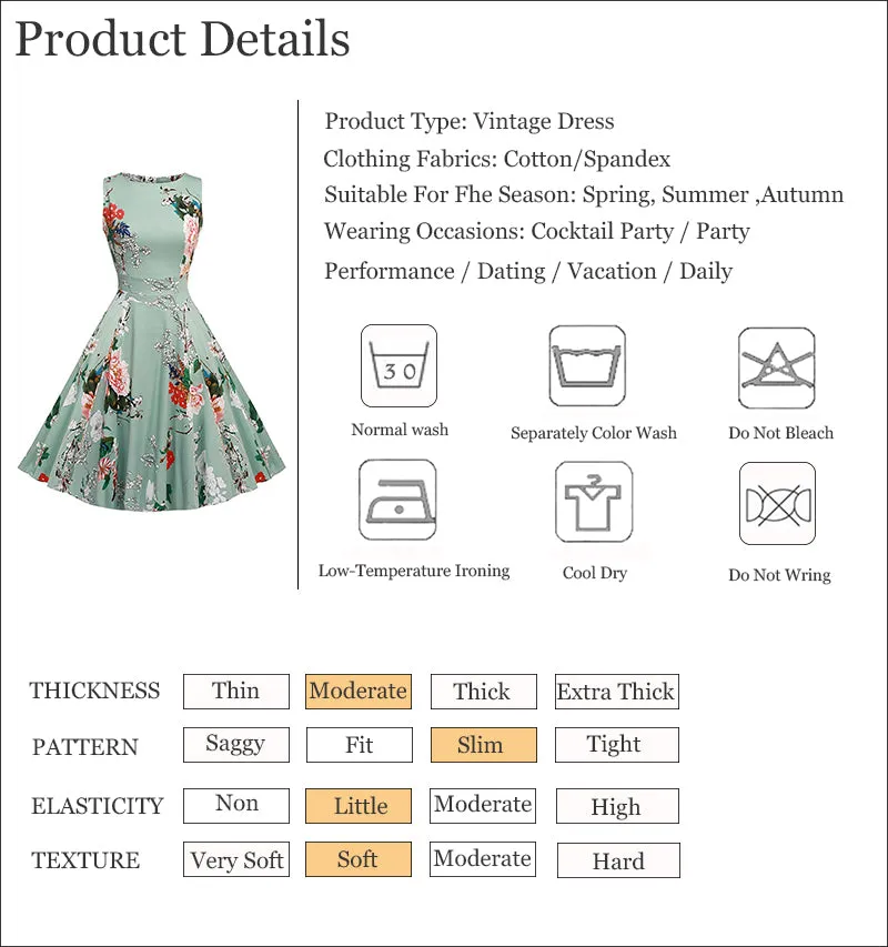 Floral Print Sleeveless Dress Multiple Colors