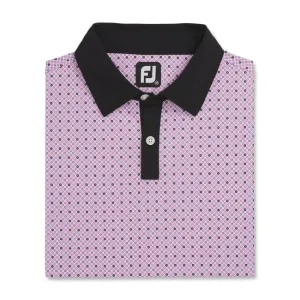 FootJoy Men's Lisle Circle Print Self Collar