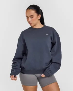 Foundations Crew Neck Sweatshirt | True Blue