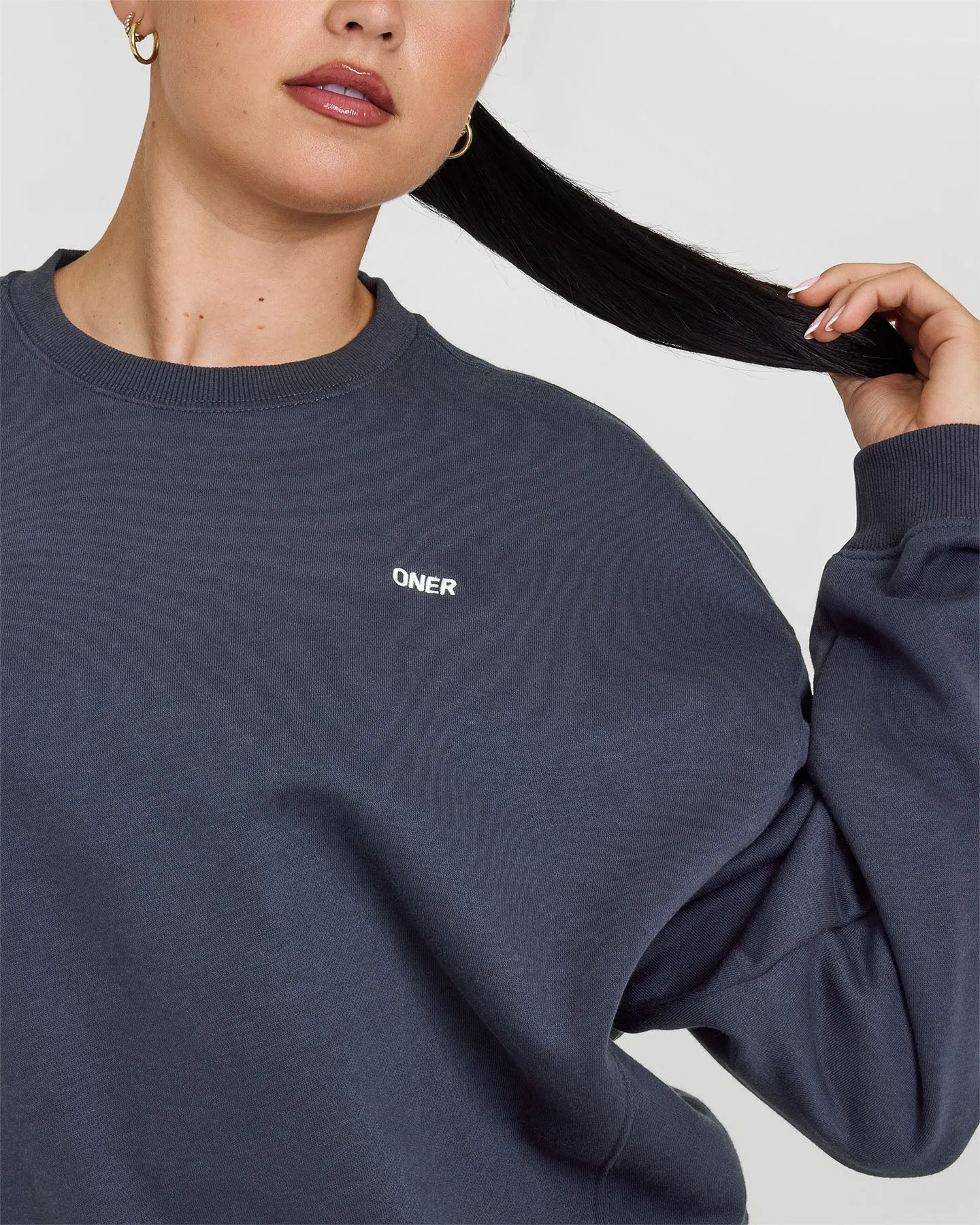 Foundations Crew Neck Sweatshirt | True Blue