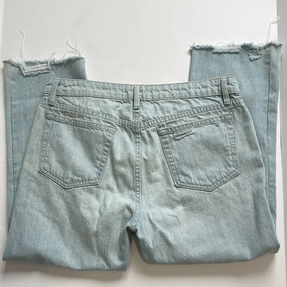 FRAME Denim Le Grand Garçon Jean Earls Court Light Wash Relaxed Fit Sz 28