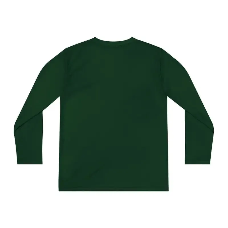Frog Fun Youth Long Sleeve Tee with Posicharge Fabric