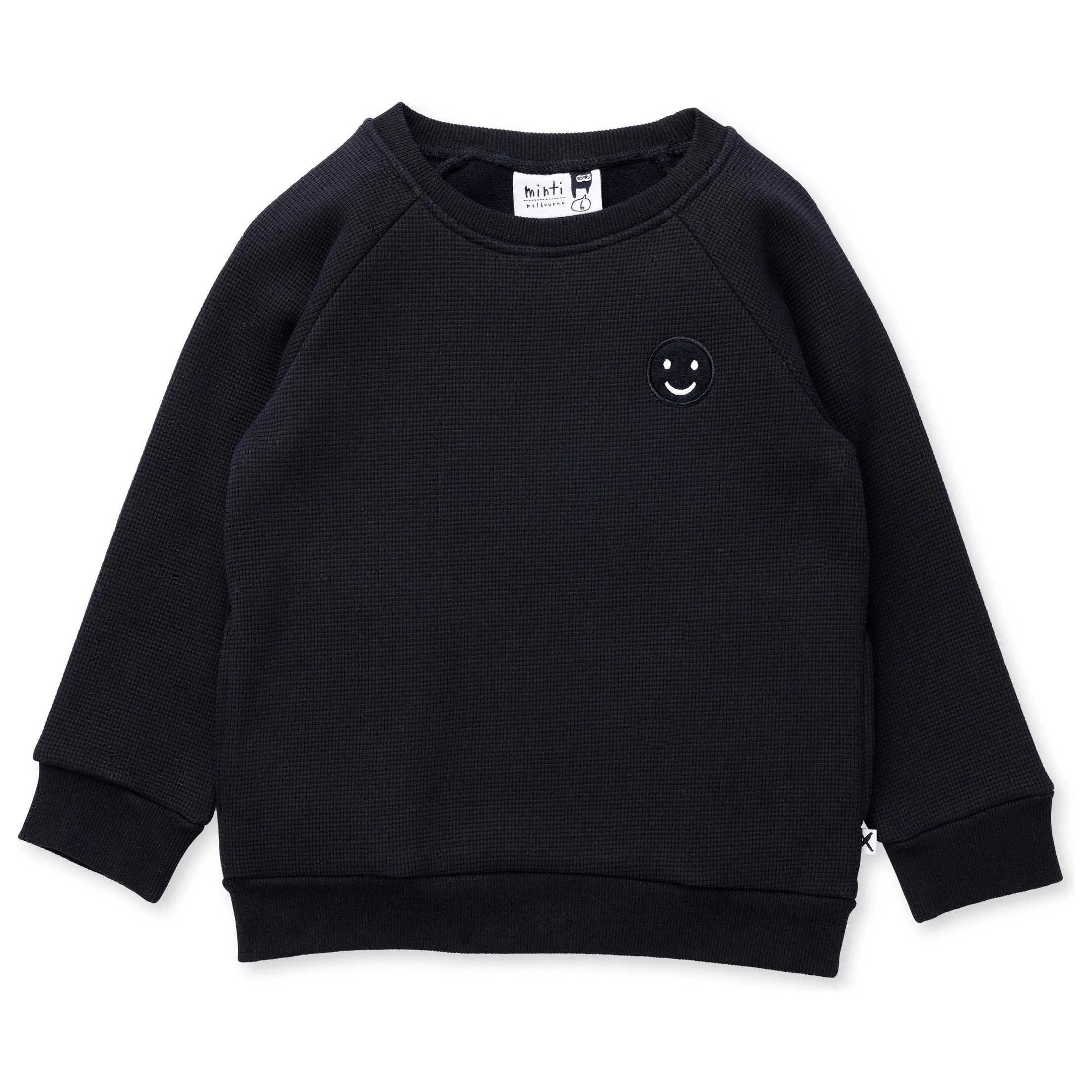 Furry Waffle Crew - Black