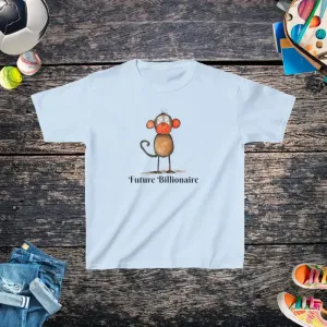 Future Billionaire Kids Tee Heavy and Durable