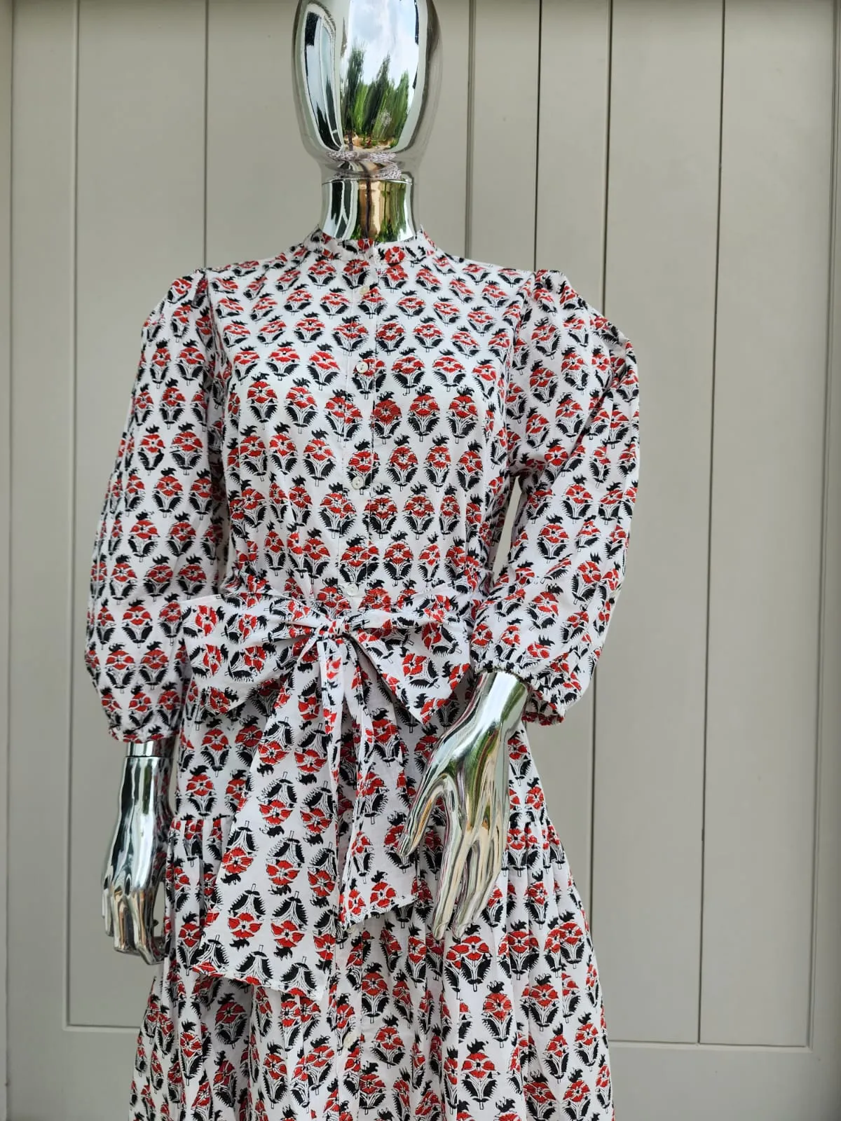 Gameday Aparna Dress - Red/Black