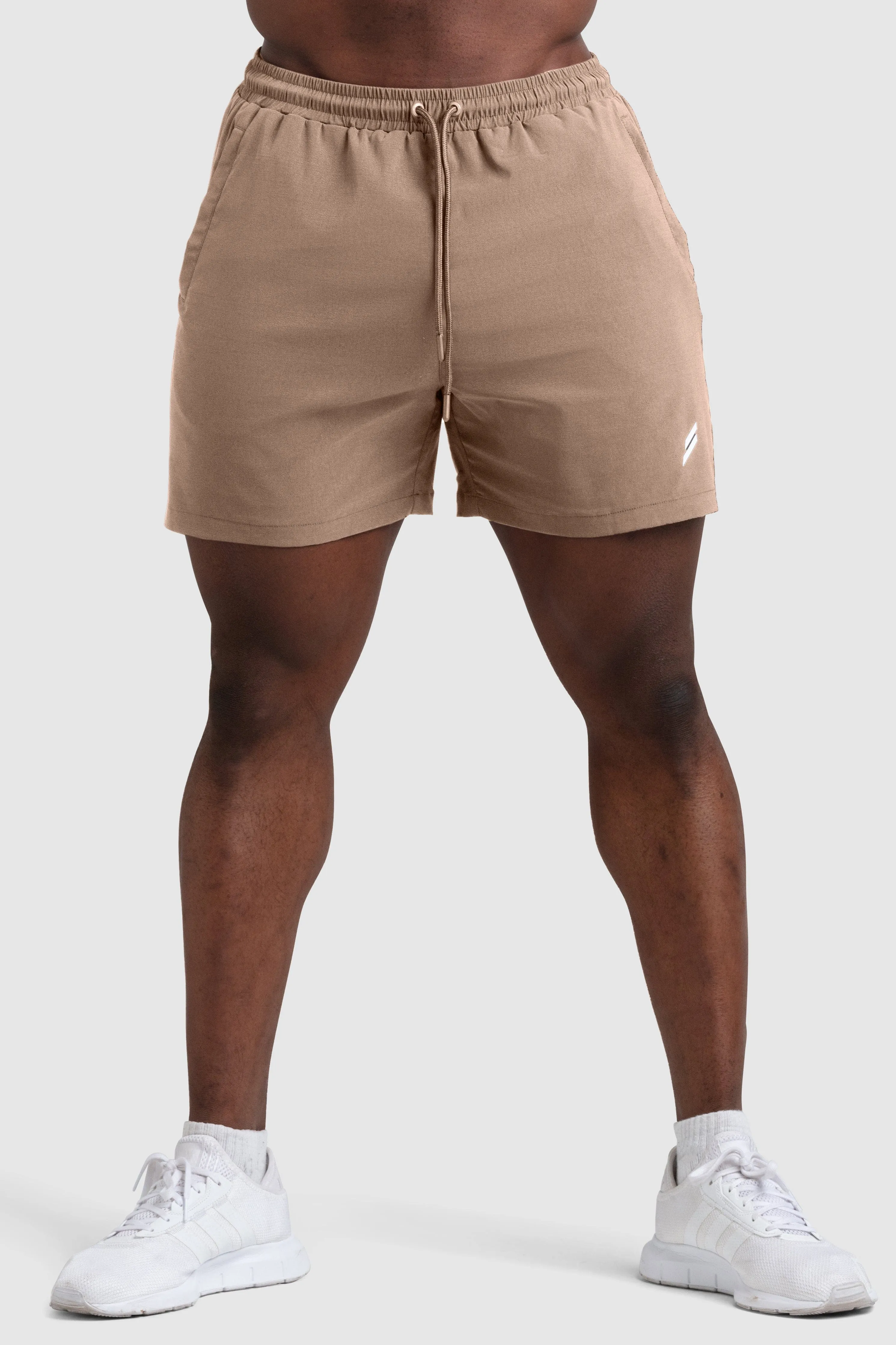 Genesis 5" Shorts - Light Taupe