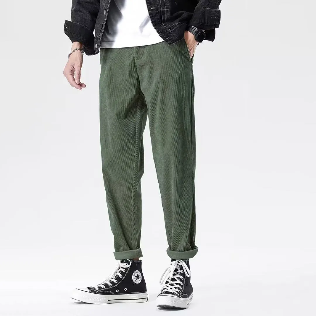 GIDEON™ - ELEGANT ROLLED-HEM CASUAL PANTS