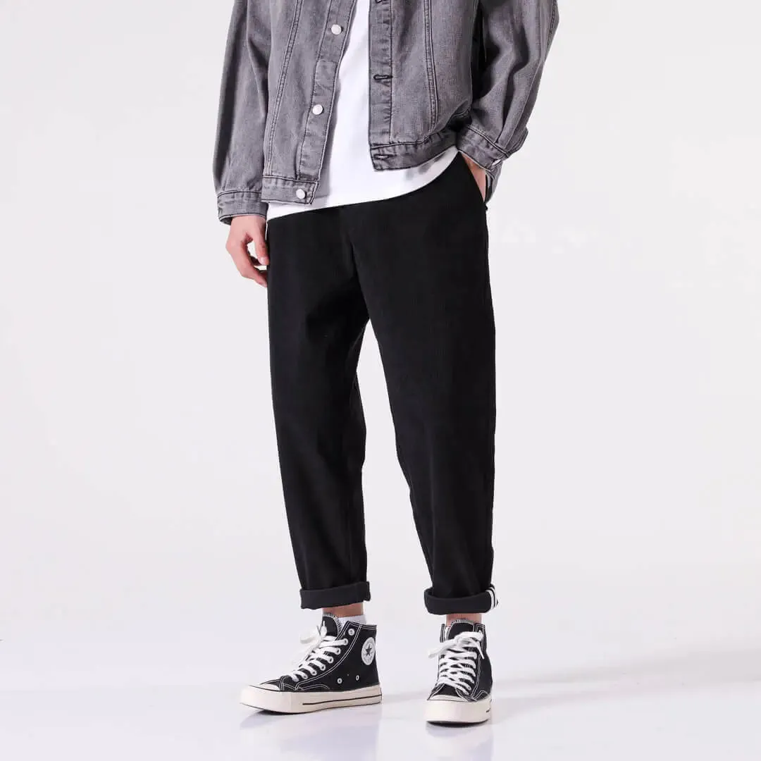GIDEON™ - ELEGANT ROLLED-HEM CASUAL PANTS