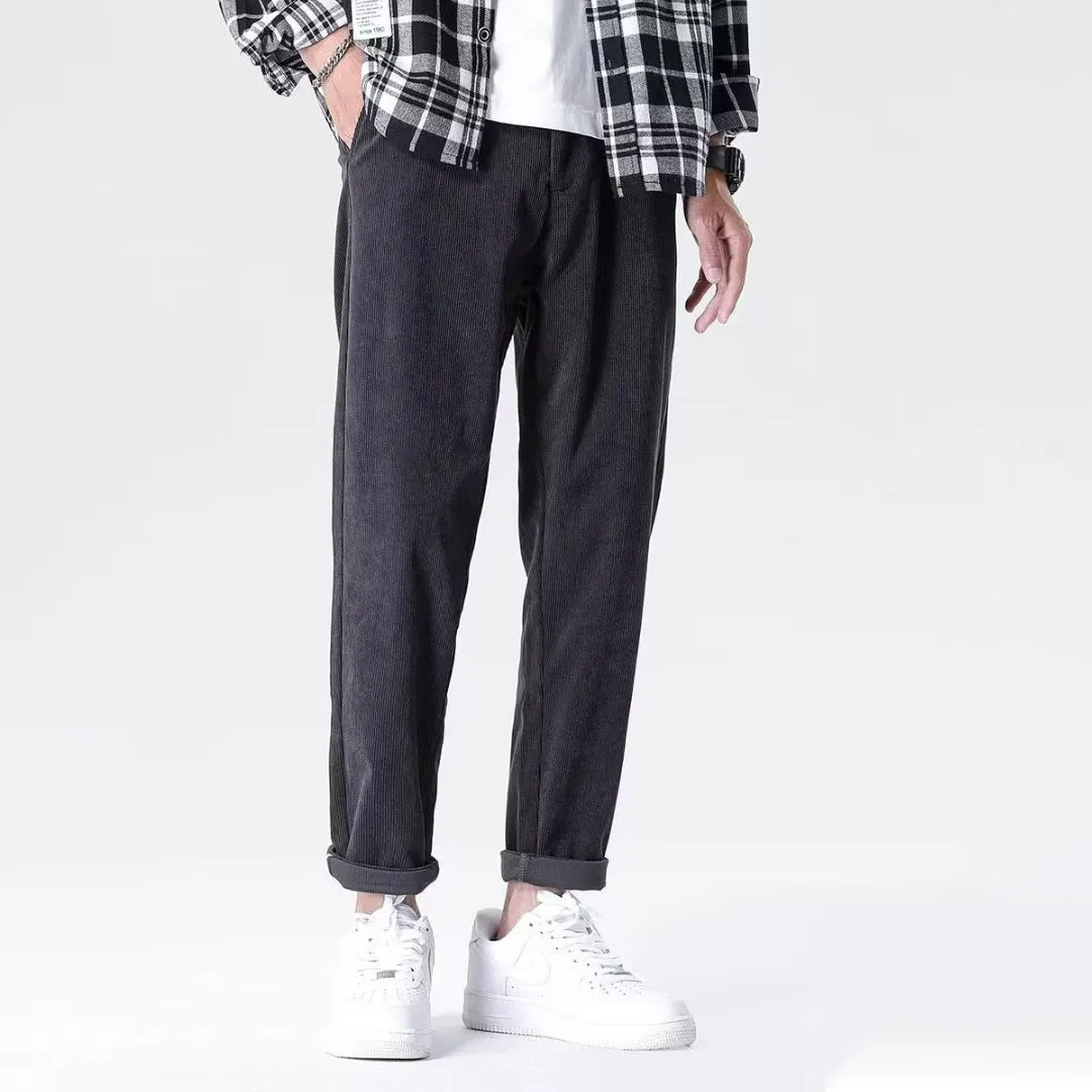 GIDEON™ - ELEGANT ROLLED-HEM CASUAL PANTS