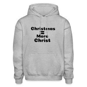 Gildan Heavy Blend Adult Hoodie with a message of Christmas