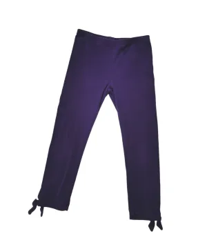 GIRL SIZE 8 YEARS - GYMBOREE, Purple Leggings EUC B35