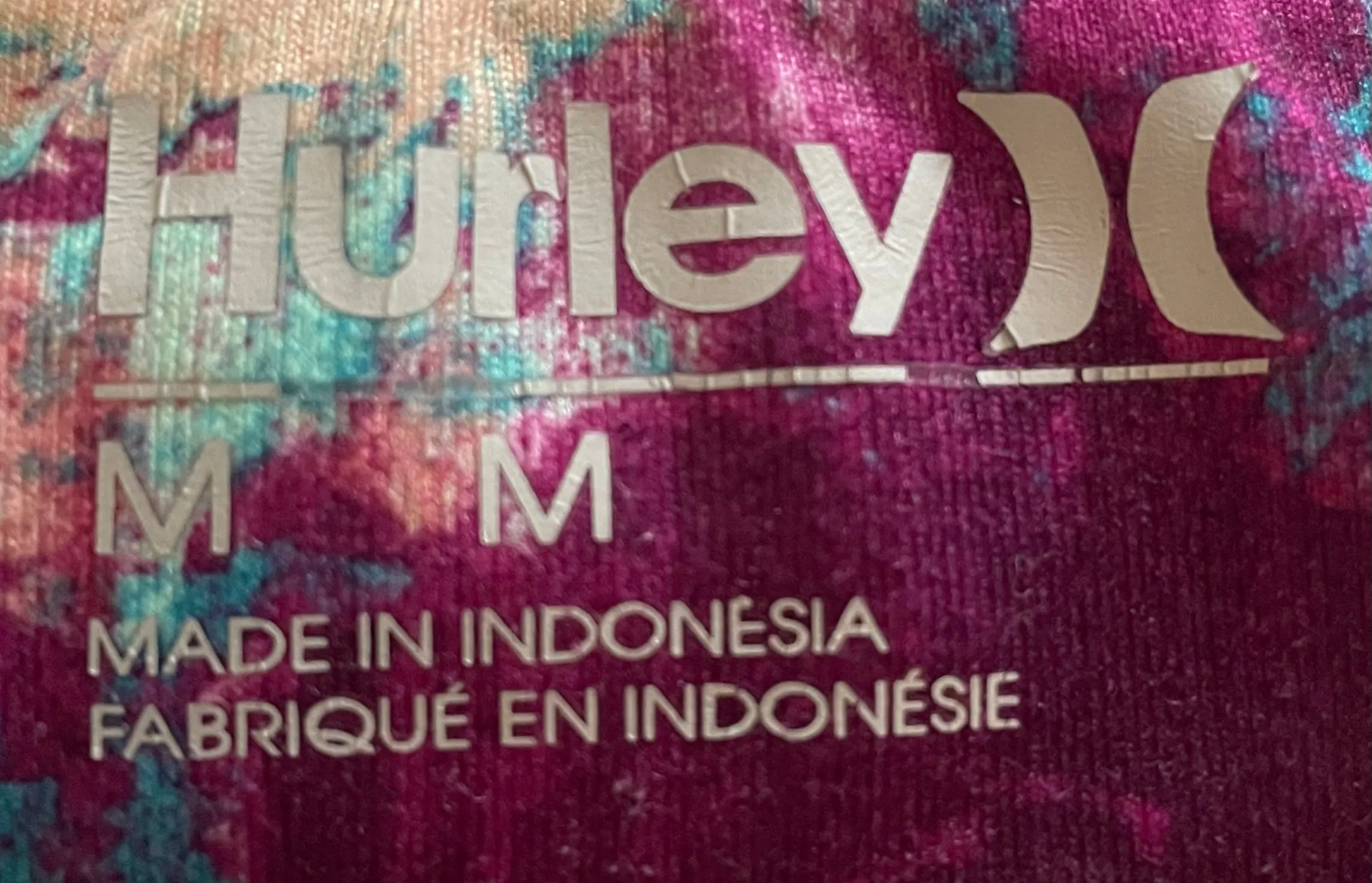 GIRL SIZE MEDIUM (8/10 YEARS) - HURLEY, Patterned Yoga Pants EUC B36