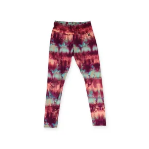 GIRL SIZE MEDIUM (8/10 YEARS) - HURLEY, Patterned Yoga Pants EUC B36