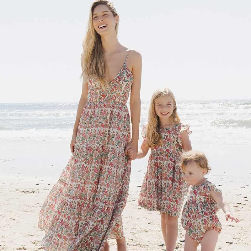 Girls Dresses | Elsie - BUtterfly Vines | Pink Chicken