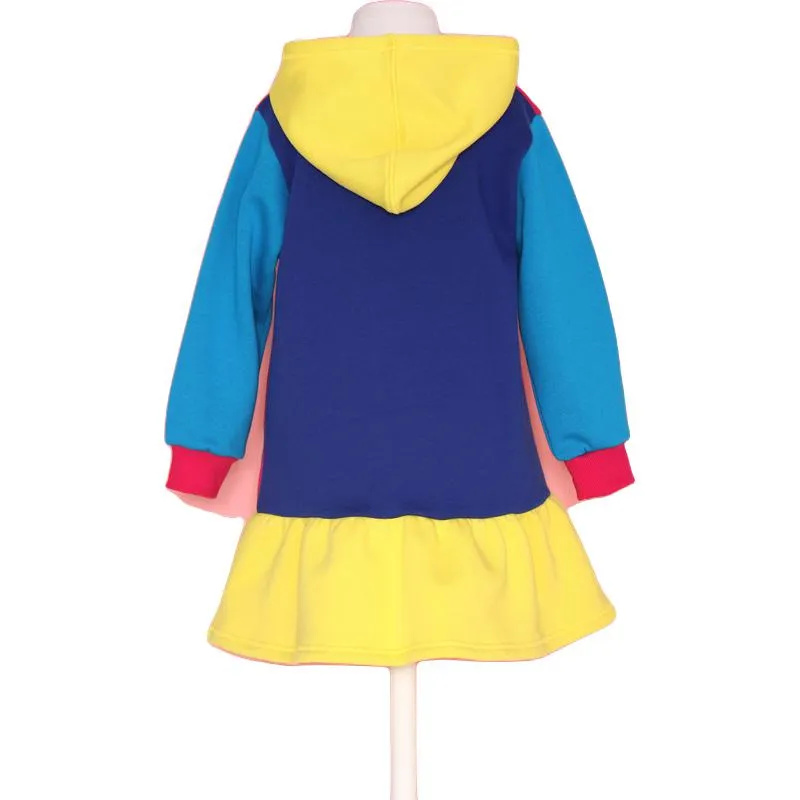 Girls Multi Coloured Heart Dress